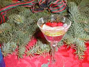 Cranberry martini