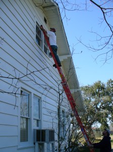 Painting the north side