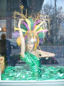 Mardi Gras window