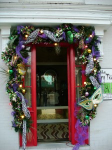 Mardi Gras door
