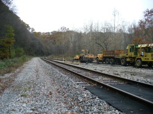 Rail line near Sample Rd Rail line near Sample Rd