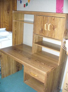 Desk after