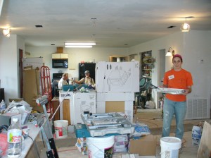 Ready to prime living room