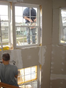 Mudding & siding entry