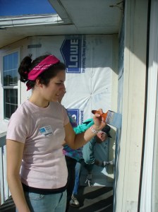 House - Painting porch siding 2 House - Painting porch siding 2