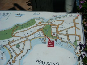 Watson's Bay & Gap map