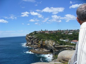 Southern end of Gap Bluff