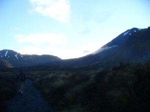 Tongariro & Ngauruhoe at sunrise