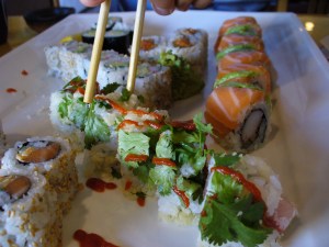 Sushi dinner Sushi dinner