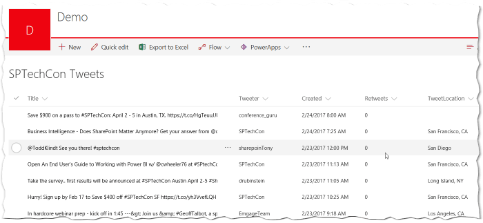 sptechcon-tweets-list-result